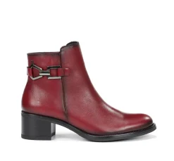 Mujer Fluchos CHIARA D9347 Botín Rojo