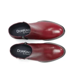 Mujer Fluchos CHIARA D9347 Botín Rojo